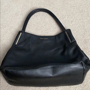 VINCE CAMUTO BLACK LEATHER PURSE